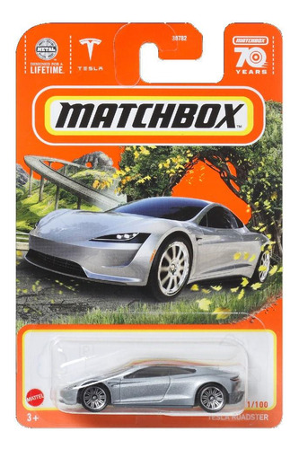 Conceptos básicos de Matchbox Tesla Roadster - Mattel