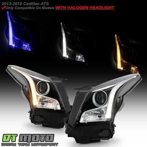 Par Faros Led Drl Cadillac Ats Performance 2014 2.0l