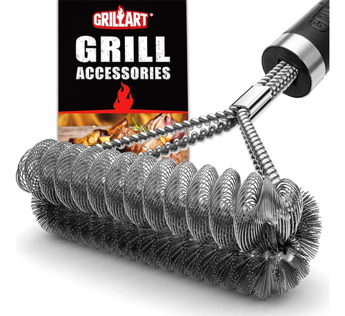 Cepillo Para Asador Parrilla 2 En 1 Para Polvo Combinado