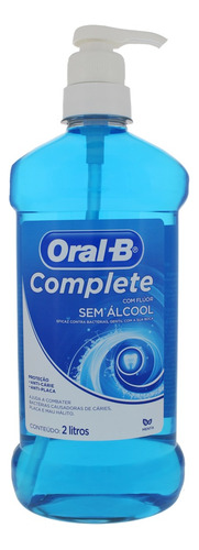 Enxaguante bucal Oral-B Complete menta 2 L