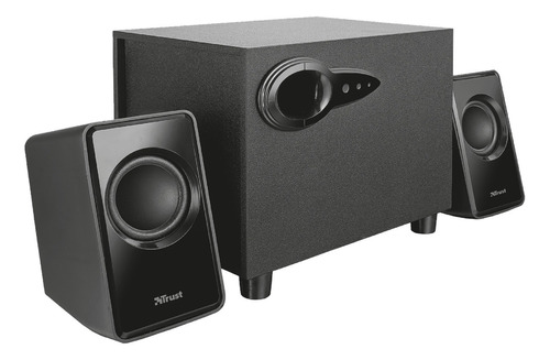 Parlantes 2.1 Trust Avora, Usb Subwoofer Set Diseño Compacto