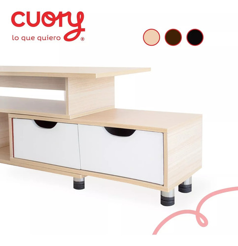 Mueble Mesa Para Tv Moderna Minimalista Resistente Ligero