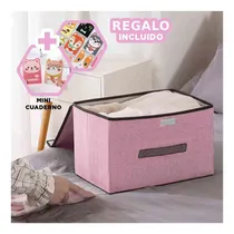 Comprar Pack12 Caja De Almacenamiento En Rosado Y+regalo Agendita