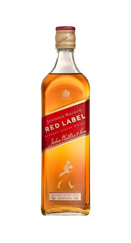 Imagen 1 de 1 de Johnnie Walker Red Label Blended Scotch escocés 700 mL