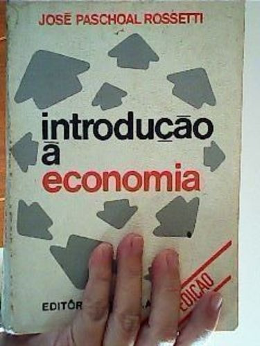 Livro Introdução A Economia Jose Paschoal Rossetti