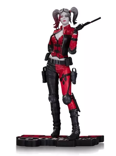 Estátua Arlequina (Harley Quinn): DC Comics Collectibles (Premium