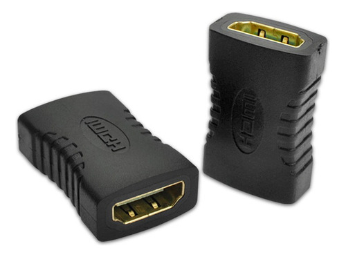 Oferta De Pack 2 Adaptadores Cople Hdmi Hembra A Hdmi Hembra