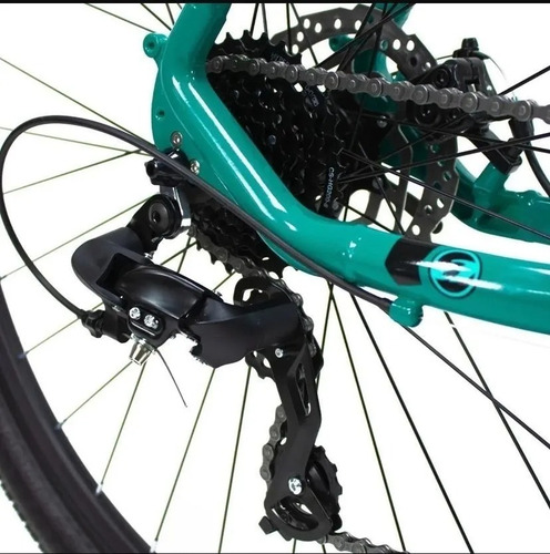 Imagen 4 de 4 de Bicicleta De Montaña Alubike Sierra 24vel R29