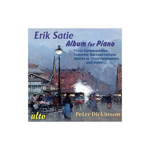 Satie / Dickinson Peter Album For Piano Usa Import Cd Nuevo