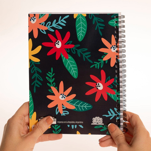 Imagen 4 de 6 de Cuaderno Con Versículo Floral