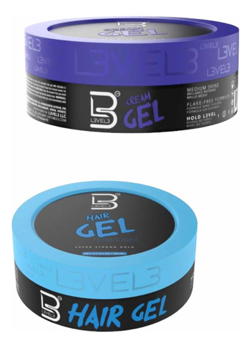 Gel Level3 Extra Fuerte O Fijador Con Vitamina