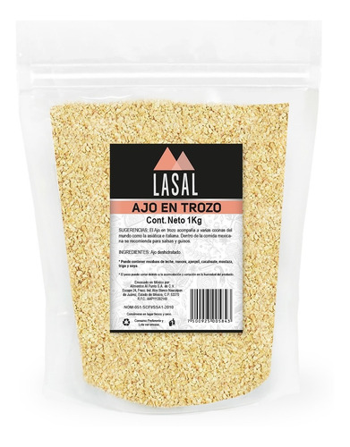 Ajo En Trozo 1 Kilogramo Pouch Resellable