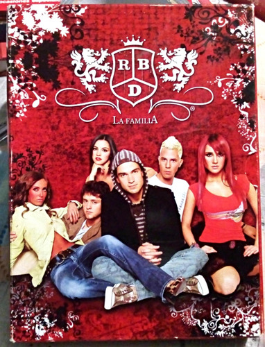 Rebelde 1ª, 2ª & 3ª Temporada + La Familia + Tour Rbd +libro (Usado)