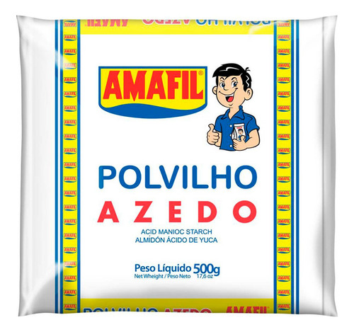 Harina Amafil Almidon Yuca Agrio 500g