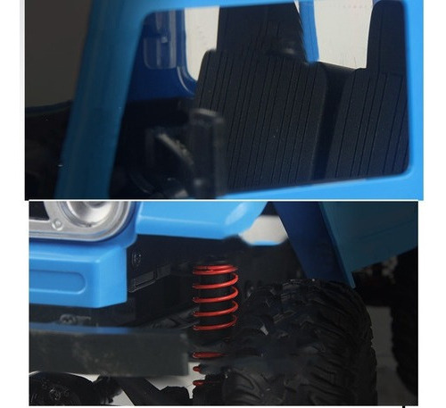 Camión Todoterreno Mn-45 Rc Crawler 2.4 G 4x4 Racing 4x4 1/1