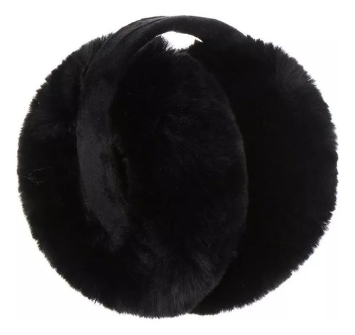 . Orejeras For Mujer, De Peluche De Esquí De Color Sólido