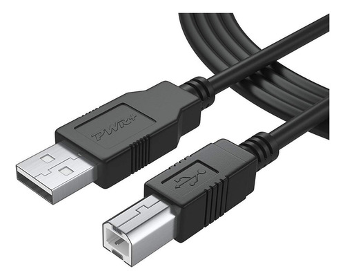 Cable Usb-2.0 Tipo A A Tipo B De Alta Velocidad De 6 Pies De