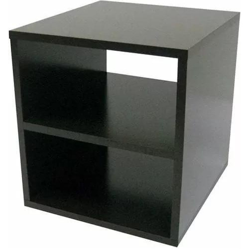 Mesa De Cabeceira 100% Mdf Preto 40x30cm