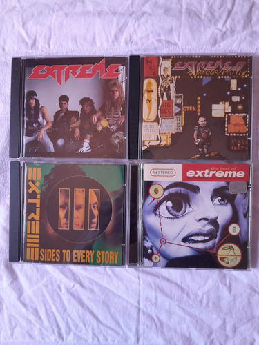 4 Cds Extreme - 1/pornograffitti/iii Sides To Every Story/th