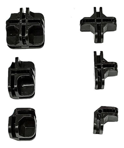 Conectivo Conector Para Balcão De Vidro E Aramado 50 Un