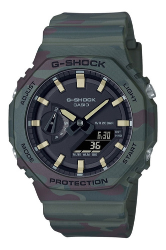 Reloj Casio G-shock Gae-2100we Camuflado ( Ga-2100)