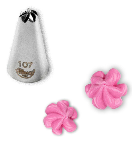 Bicos Para Confeitar - Flor De Pitanga - Aço Inox - 1 Unid
