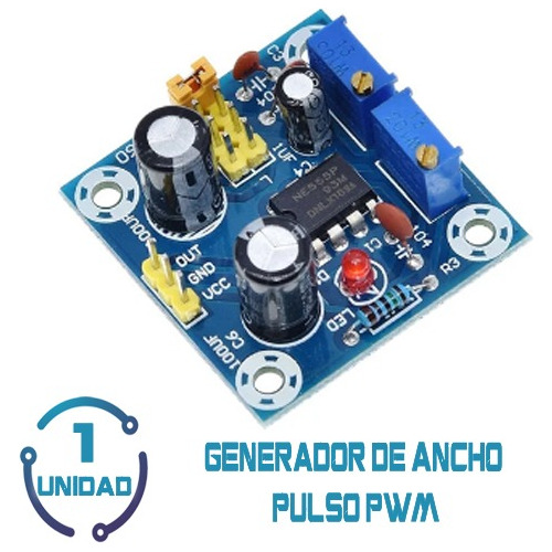 Generador De Ancho De Pulso Pwm Ne555p 555 