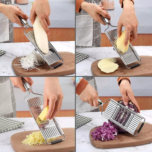 4 Em 1 Fatiador De Legumes Multiuso Ralador De Queijo