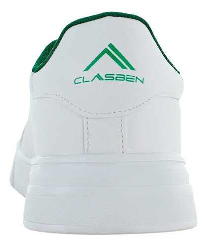 Clasben Tenis Vestir Casual Skate Caminar Blanco Hombre 8224 | Envío gratis