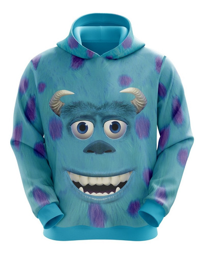 Sudadera Sublimada Sullivan Monsters Infantil Invierno