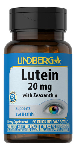 Luteina Zeaxantina 60 Caps 20mg