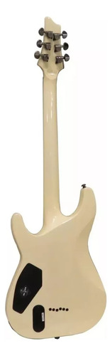 Schecter Blackjack Atx C-1 Seymour Duncan Active Blackouts W Color Blanco Orientación De La Mano Diestro
