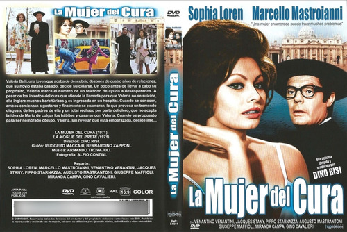 La Mujer Del Cura- Sofia Loren- M. Mastroianni- Italia Dvd