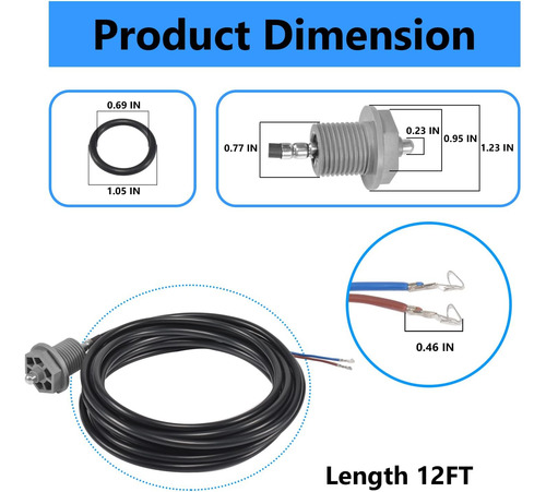 6600-166 Sensor De Temperatura Spas Sundance Y Jacuzzi,...