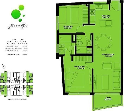 Departamento En Venta En Roosevelt