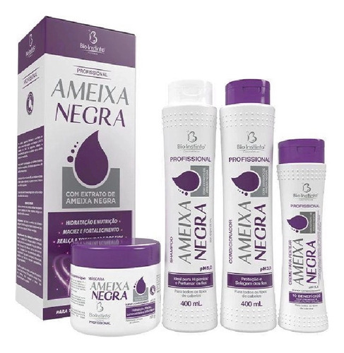 Kit Capilar Ameixa Negra Bio Instinto 4 Itens