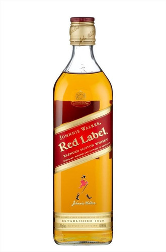 Petaca Whisky Red Label 200ml 