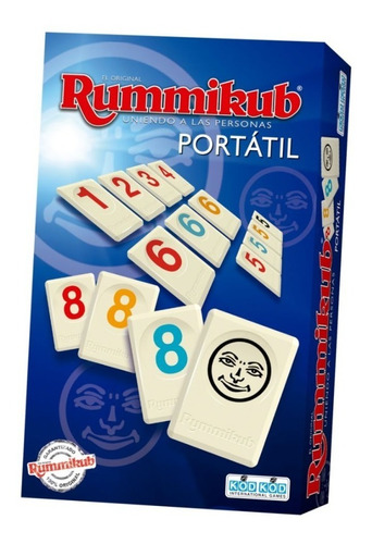 Juego De Mesa Original Rummikub Portatil