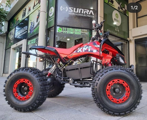 Imagen 2 de 25 de Cuatriciclo Electrico Sunra Atv 1500w Cardanico Bat Gel