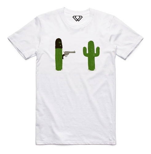 Playera T-shirt Cactus Mexico Funny 
