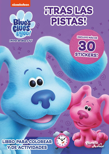 Libro ¡Tras las Pistas! Editorial Planeta Junior Autor Nickelodeon 2021