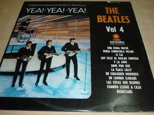 The Beatles Vol 4 Vinilo Mexicano Excelente Ggjjzz