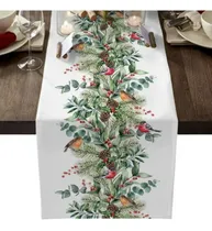 Comprar Camino De Mesa Navidad Eucalipto 13 X72  Decoración Festiva