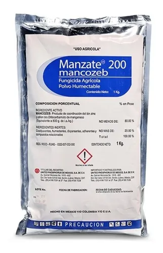 comprar Manzate Mancozeb 1kg Fungicida Control Enfermedades Plantas