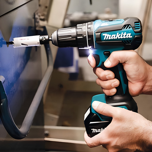 Rotomartillo Makita 18v + Aspiradora Inalámbrica + Linterna