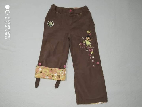 Pantalon Nickjr Dora La Exploradora. Niña Talle 5-6 Años