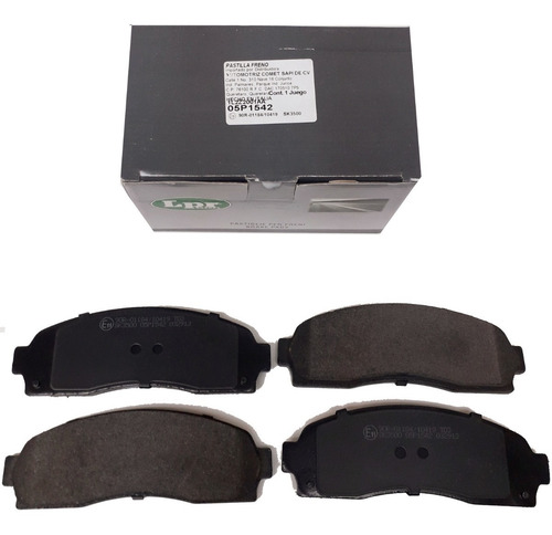 Imagen 1 de 1 de Pastillas De Frenos Ford Explorer 98-02 Delantero