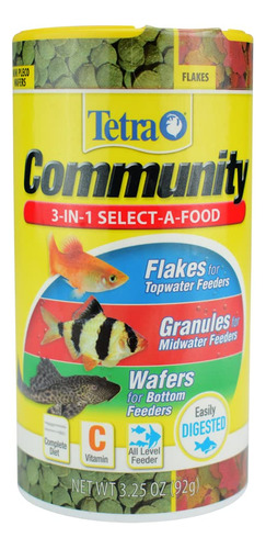 Tetra Community Select-a-food - Alimento Para Peces De Acuar