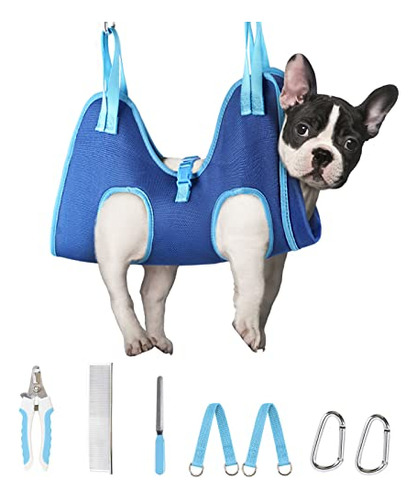 Dog Grooming Hammock For Dog And Cat, Relaxation Pet Gr...