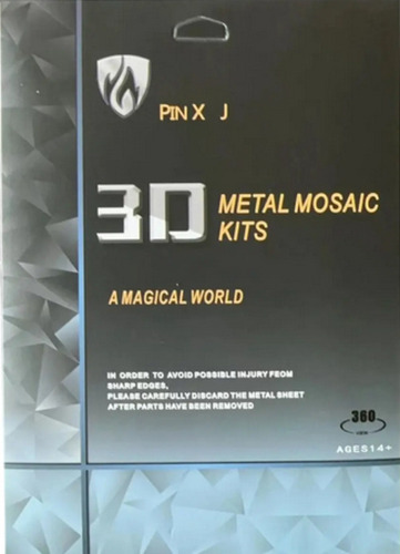 Tanque Tiger I - Rompecabezas Metálico 3d Puzzle (Usado)